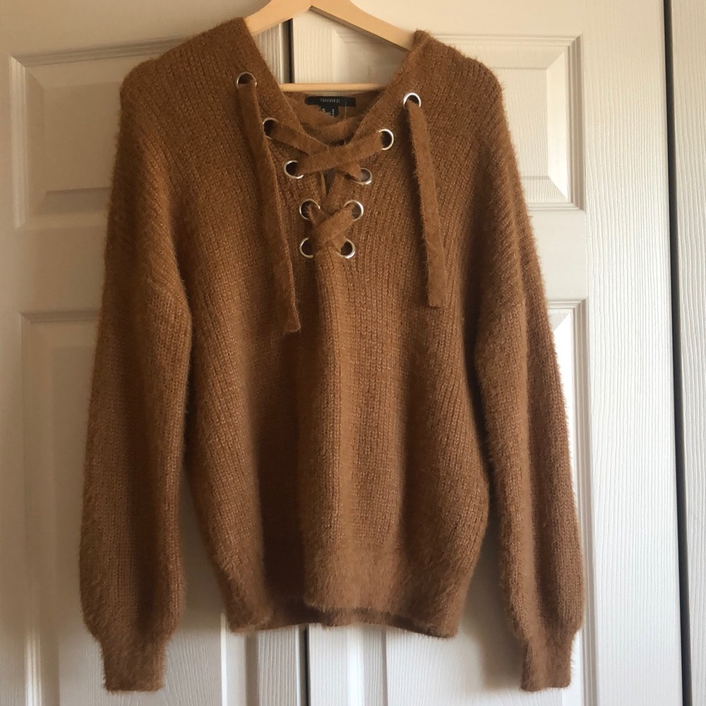 F21 Hooded Sweater